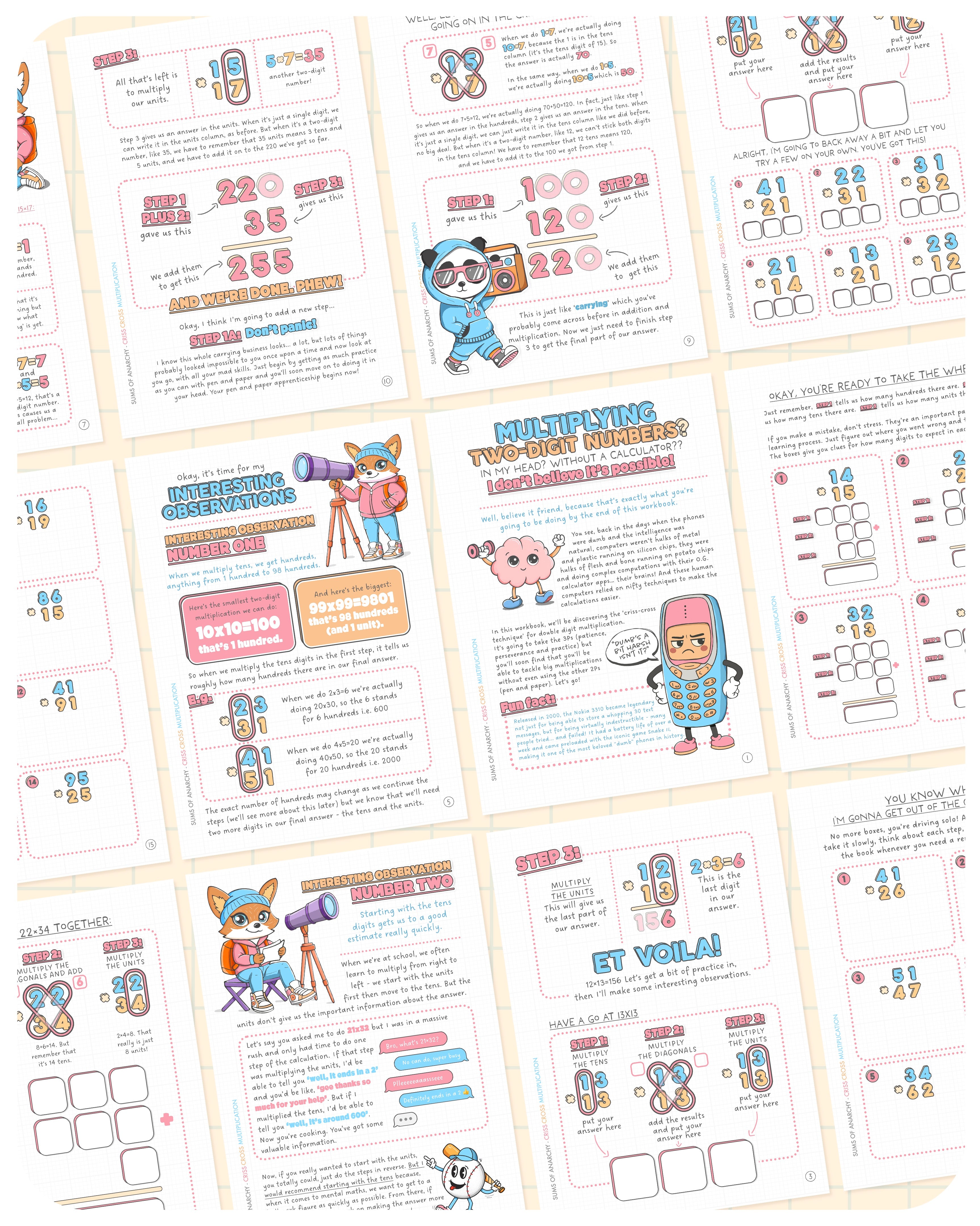 Cross Sum Annotation Criss Cross Multiplication Mini Ebook – Sums of Anarchy