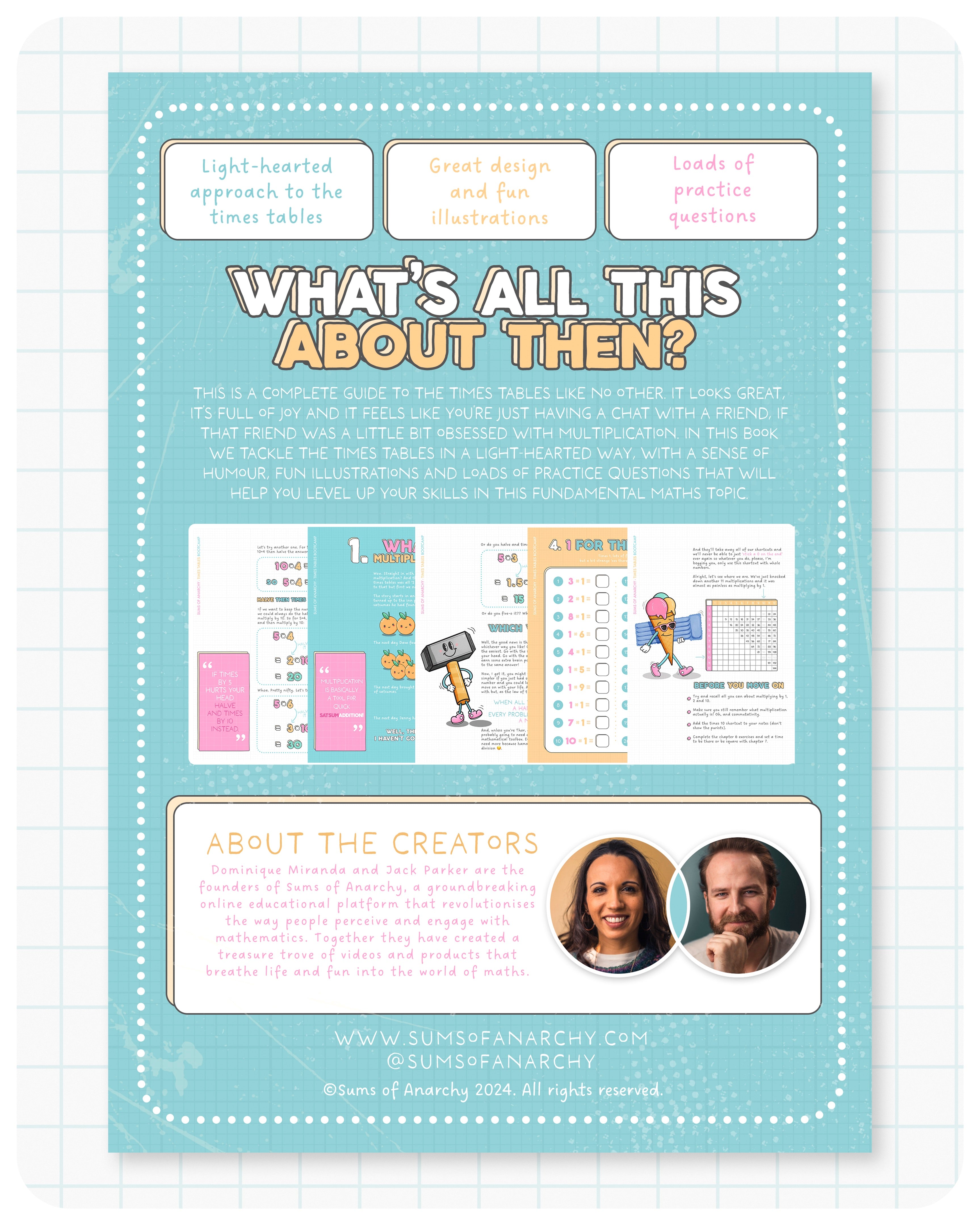 Complete Guide to Times Tables Ebook – Sums of Anarchy